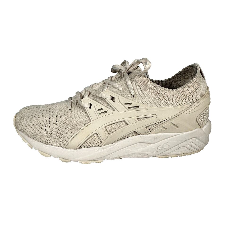 ASICS Gel-Kayano Trainer Knit Men's 8.5 Birch Beige H705N-0202 Sneakers